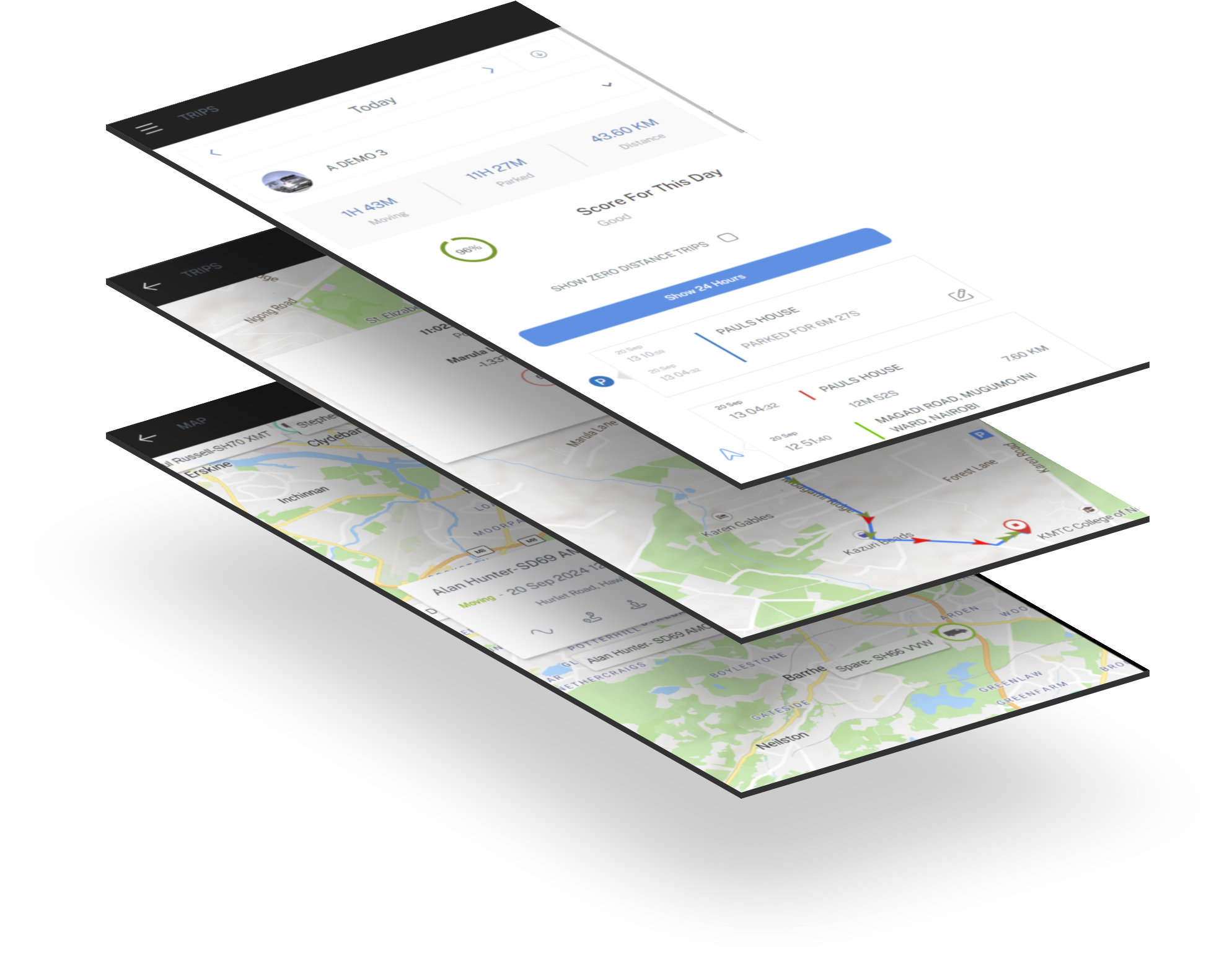 screenshot of WhiteLabel Tracking